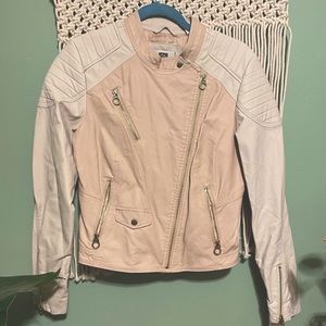 Laundry by Design Leather Moto Jacket